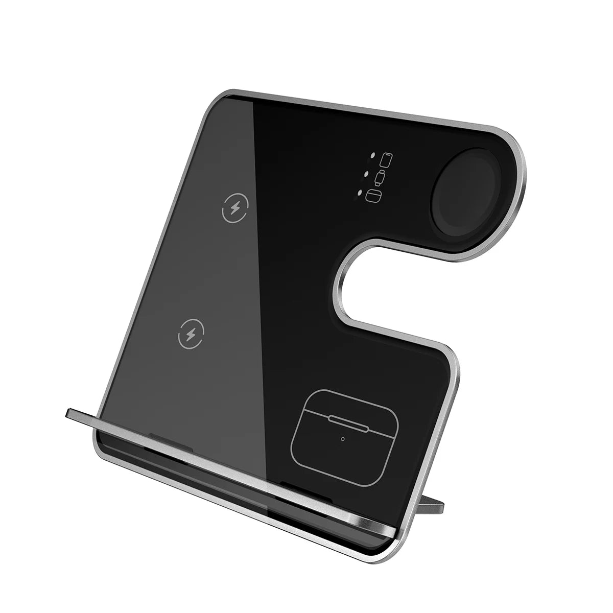 Gopala 3 IN 1 Wireless Charger,Detachable Maghnetic Wireless Charging Suitable For Mobile Phones/Watches/Headphones