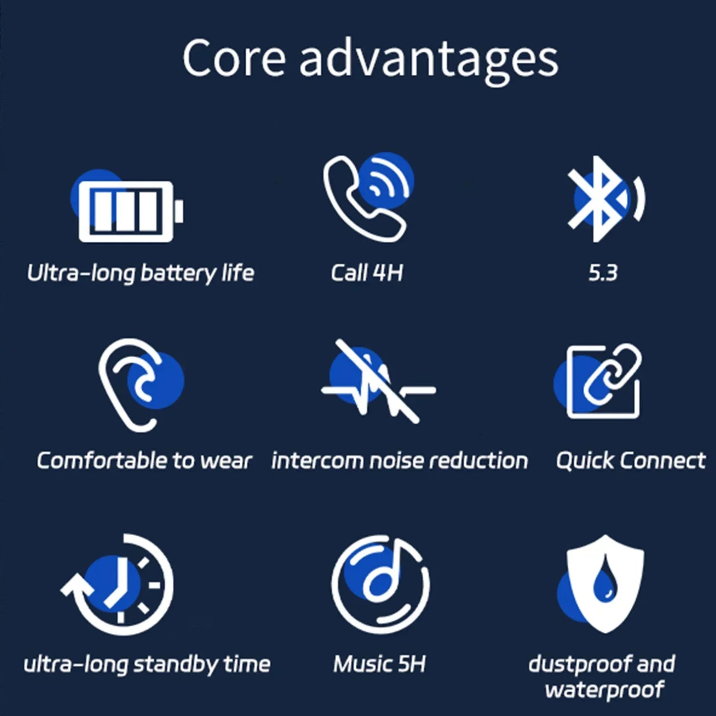 Original BY01 OWS Wireless Bluetooth 5.3 Earphones t26 Long Battery Life Earbuds HIFI Sound quality Headphone Smart HD Call