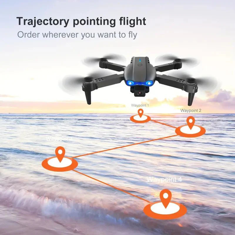 E99 K3 Pro Drone HD Professional 4k drone Dual Camera WIFI fpv Aircraft Quadcopte Obstacle Avoidance Aerial Photography Drone