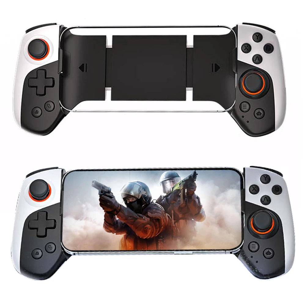 JK03 Telescopic Gamepad Wireless Mobile Gaming Controller Bluetooth-Compatible5.3 Phone Game Joystick For IOS/Switch/Android/PC