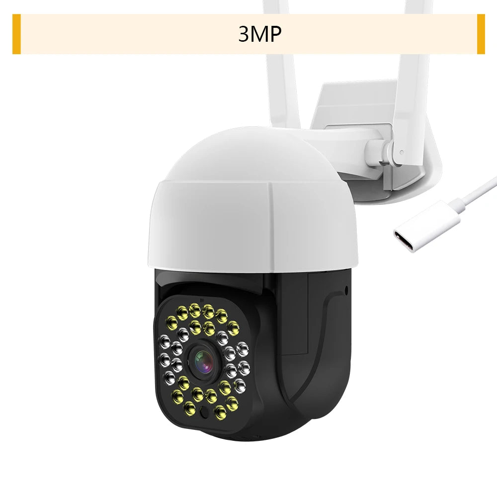 4K Auto tracking IP Camera Outdoor 5MP Night Vision Mini Speed Dome CCTV Camera 8MP WIFI 1080P Home Security Video Surveillance