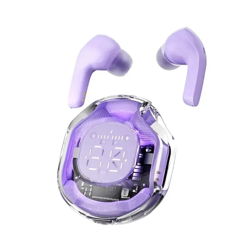 T8 Wireless Bluetooth Headset Wireless Bluetooth Headphones LED Power Digital Display Stereo Sound Wireless Earphones for Xiaomi