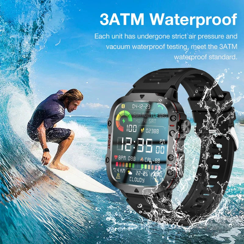 Aolon Tetra R2 Smart Watch Women Men 1.32inch Full Touch Screen HD Bluetooth Call Sport Fitness Tracker Waterproof Smartwatch