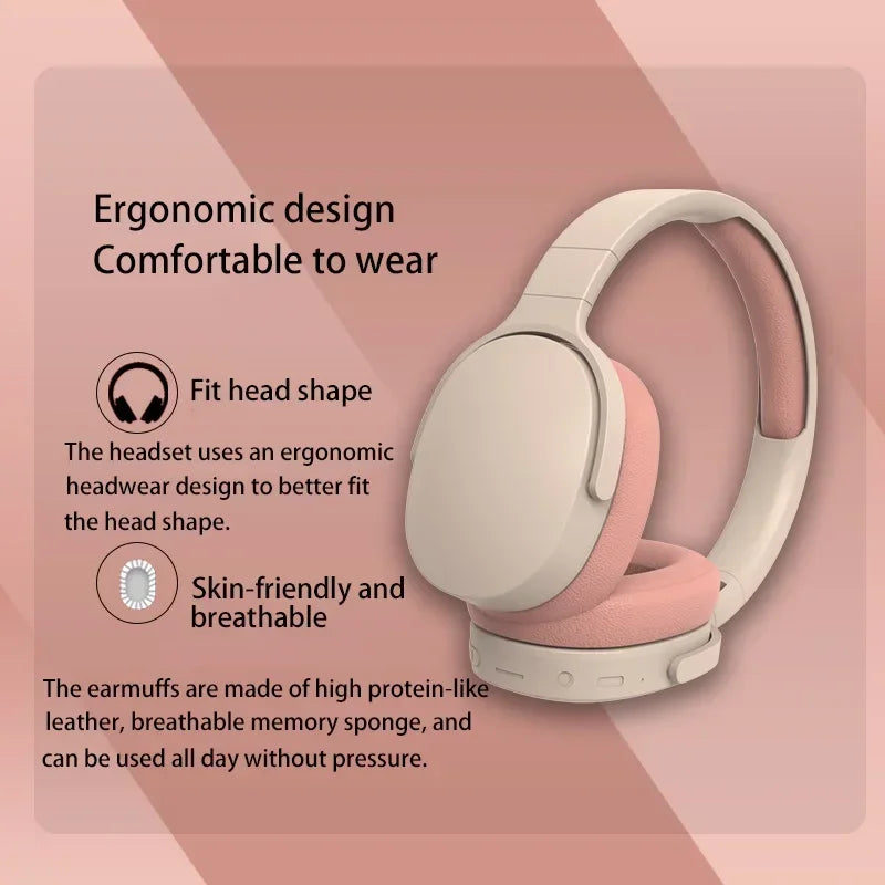 Xiaomi P2961 Wireless Headphones Bluetooth 5.3 Earphone Foldable HIFI Stereo Heavy Bass Headset Long Endurance Earbuds With Mic