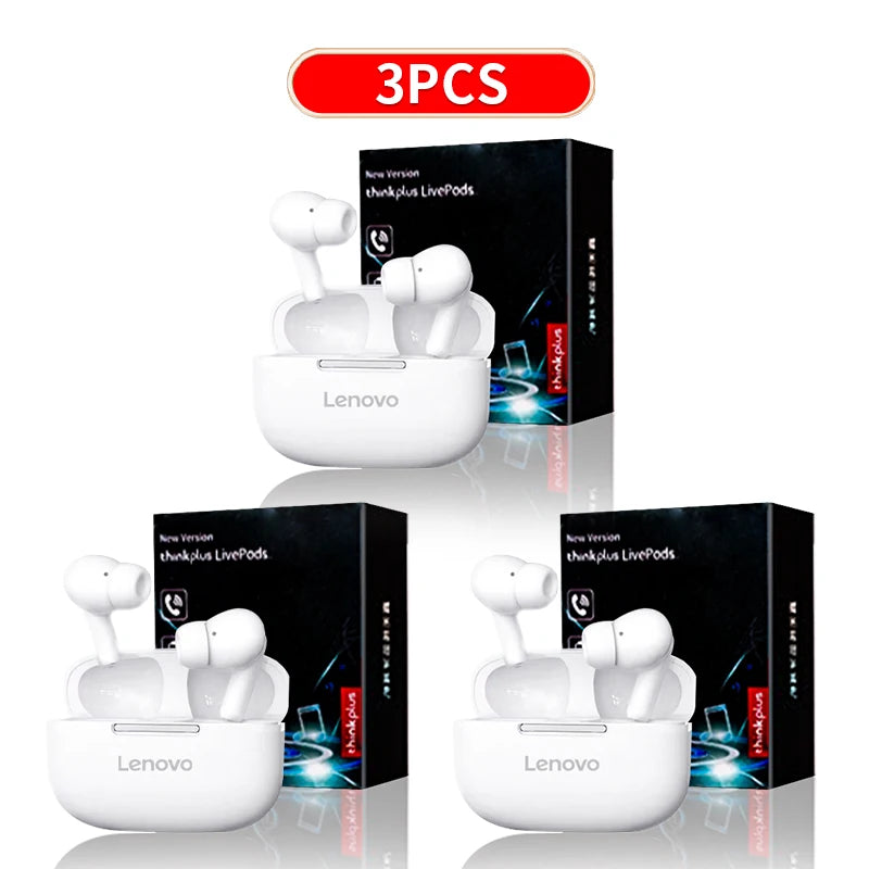 Lenovo Thinkplus  Wireless Earphones Bluetooth Headset In-ear Earphones With Microphone For  IOS/Android