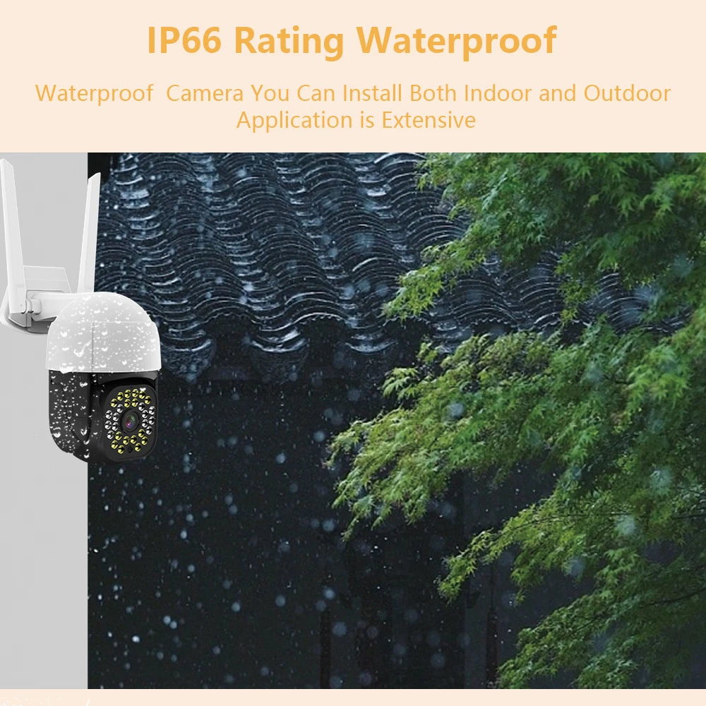 4K Auto tracking IP Camera Outdoor 5MP Night Vision Mini Speed Dome CCTV Camera 8MP WIFI 1080P Home Security Video Surveillance