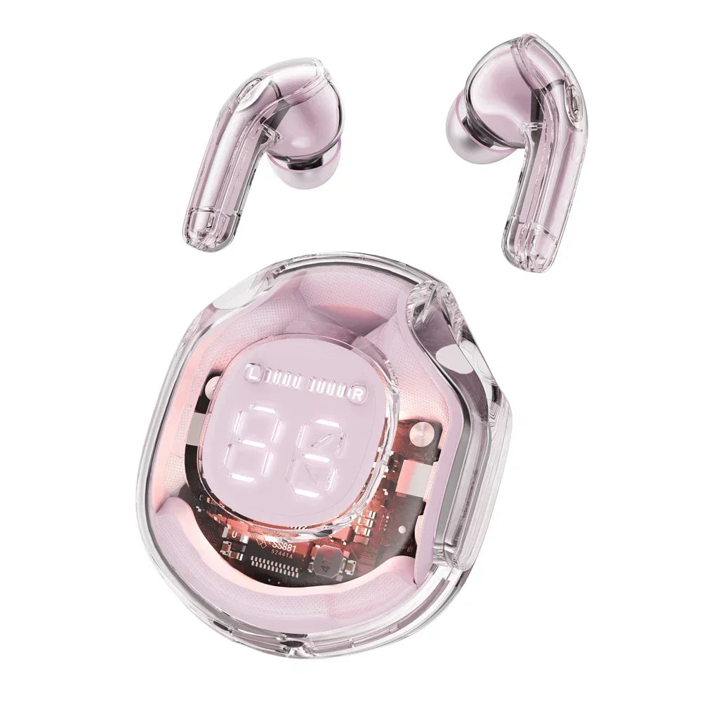 T8 Wireless Bluetooth Headset Wireless Bluetooth Headphones LED Power Digital Display Stereo Sound Wireless Earphones for Xiaomi