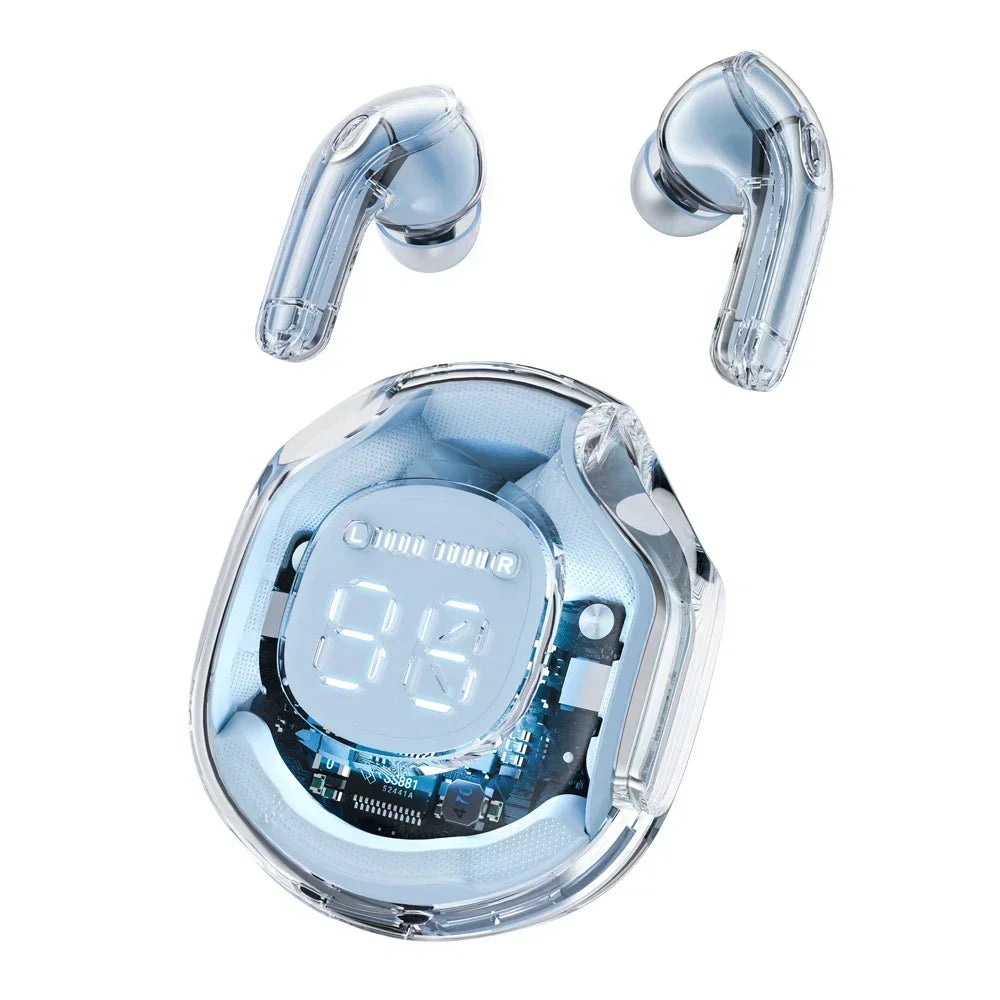 T8 Wireless Bluetooth Headset Wireless Bluetooth Headphones LED Power Digital Display Stereo Sound Wireless Earphones for Xiaomi