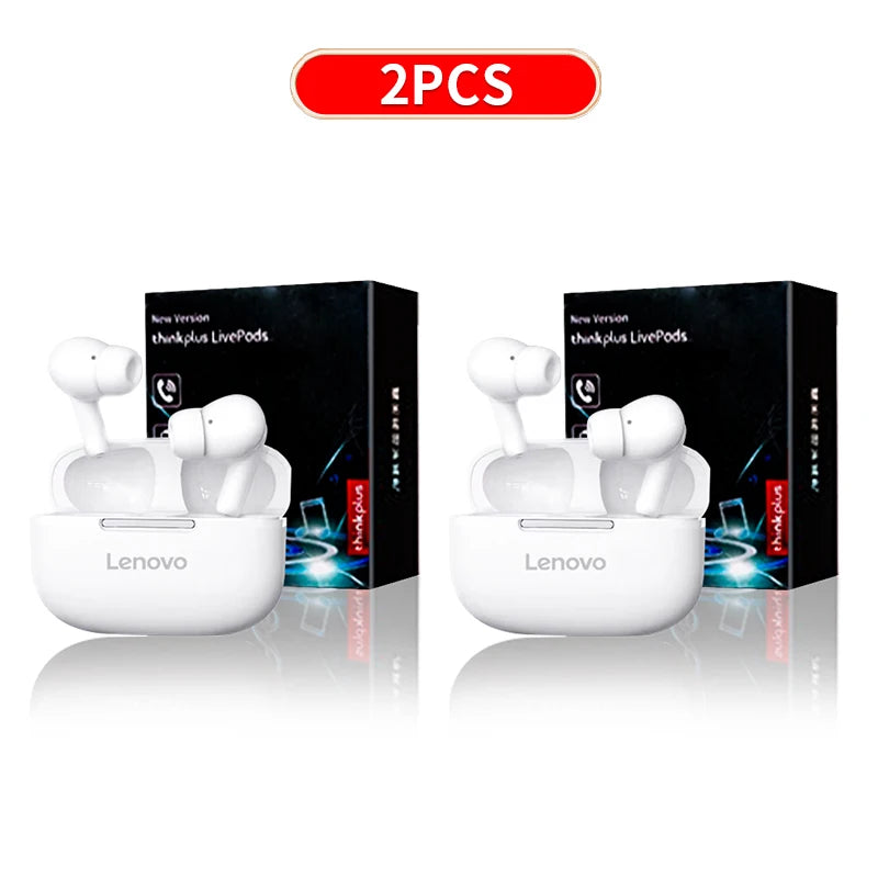 Lenovo Thinkplus  Wireless Earphones Bluetooth Headset In-ear Earphones With Microphone For  IOS/Android