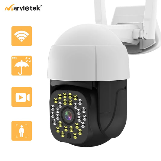 4K Auto tracking IP Camera Outdoor 5MP Night Vision Mini Speed Dome CCTV Camera 8MP WIFI 1080P Home Security Video Surveillance