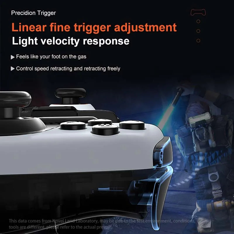 JK03 Telescopic Gamepad Wireless Mobile Gaming Controller Bluetooth-Compatible5.3 Phone Game Joystick For IOS/Switch/Android/PC