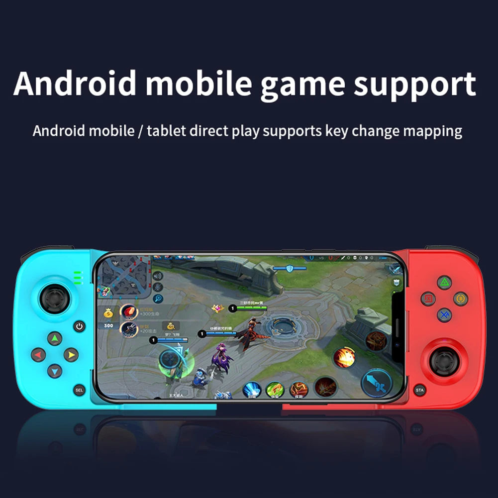 D3 Game Controller Bluetooth 5.0 Retractable Gamepad Phone Controller with 3D Joystick for iOS Android PS4 for NS Switch Gaming