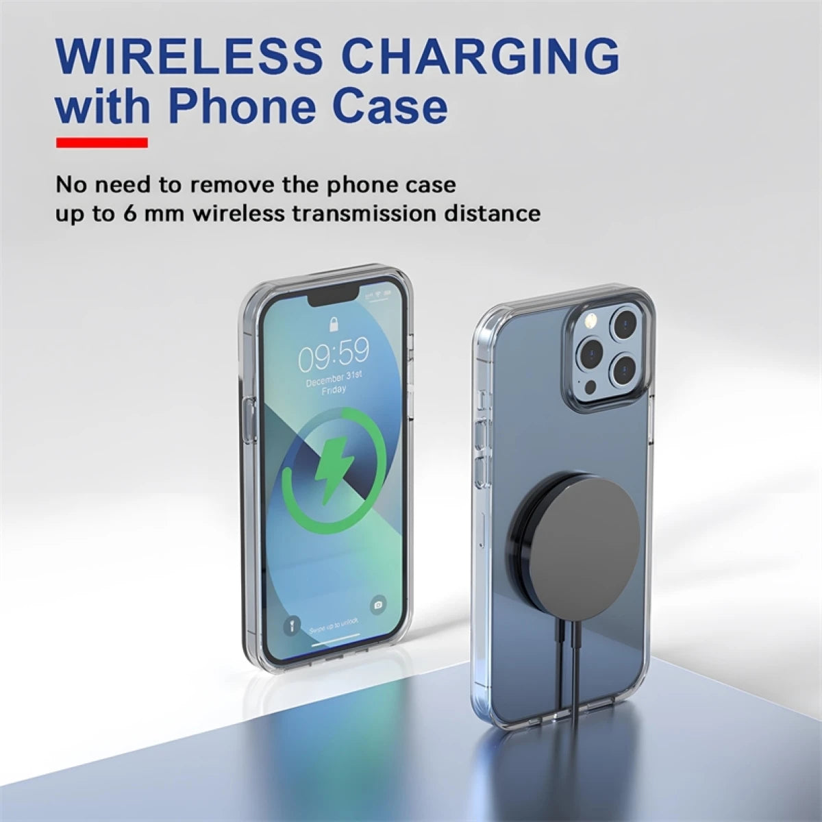 2-in-1 Magnetic Wireless Charger For iPhone 16 15 14 13 12 Pro Max USB Type C Fast Charger Phone Fast Charging Cable Accessories