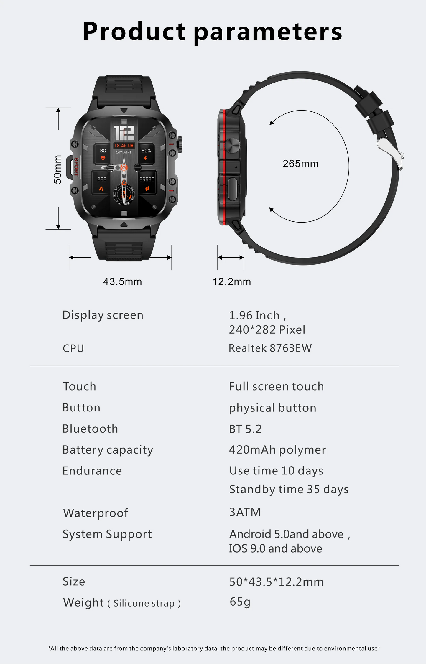 Aolon Tetra R2 Smart Watch Women Men 1.32inch Full Touch Screen HD Bluetooth Call Sport Fitness Tracker Waterproof Smartwatch