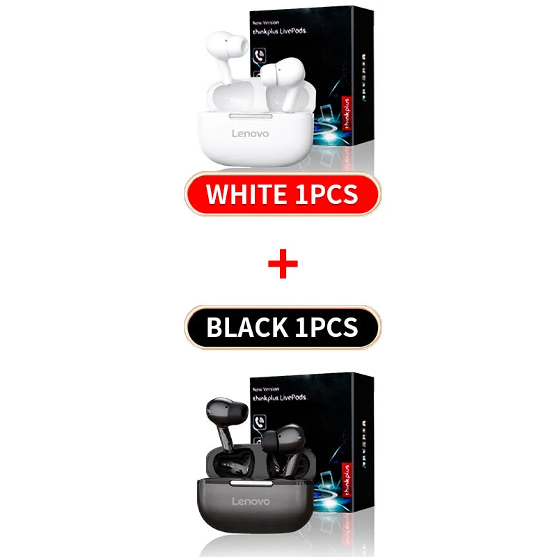 Lenovo Thinkplus  Wireless Earphones Bluetooth Headset In-ear Earphones With Microphone For  IOS/Android