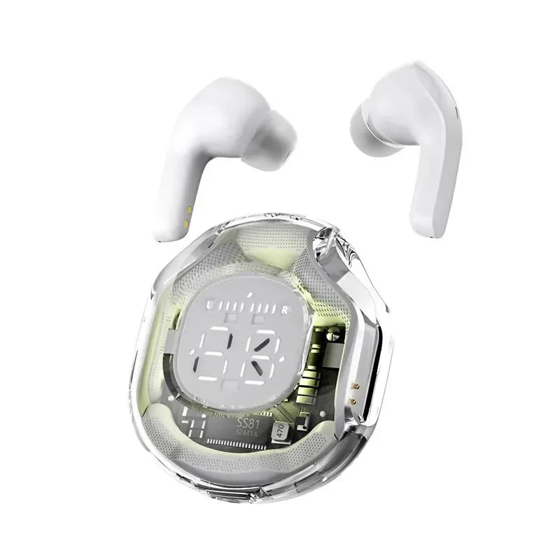 T8 Wireless Bluetooth Headset Wireless Bluetooth Headphones LED Power Digital Display Stereo Sound Wireless Earphones for Xiaomi